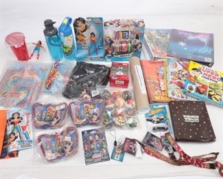 Box Lot Of Dc, Star Wars Collectables