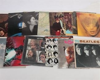 Vintage Lp Record Lot Beatles / And Others