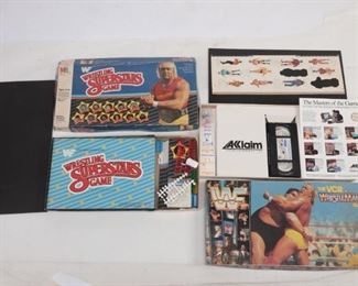 Pair Of Vintage WWF Wrestling Games