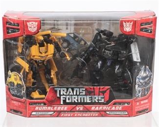 Bumble Bee And Baricade Transformer New In Box