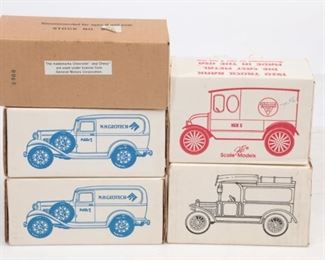 Lot Of 5 Vintage ERTL Coin Banks