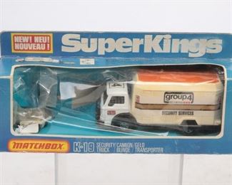 Vintage Matchbox Super King K-19 Security Truck
