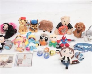 Box Lot Of Misc Toys And Cds