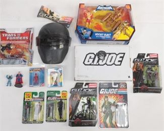 Mixed Toy Lot G.i. Joe / Transformers / Batman