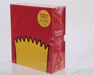Simpsons World The Ultimate Episode Guide Box Set Season 1-20 Book Sealed