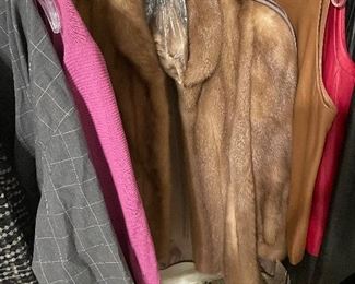 mink jacket- great label- great jacket