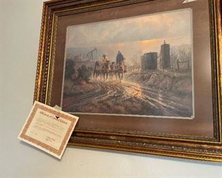 G Harvey-w/ limited edition certificate