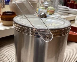 designer mid century ice bucket- see next pic