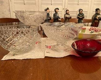 beautiful serving bowls for anytime - but GREAT FOR THE next 4 weeks !!