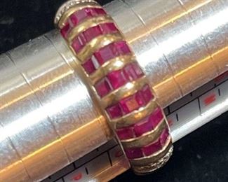 10k Gold Sanuk Signed Ring