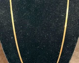14k Gold Italian Necklace