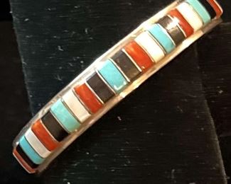 Artist Signed Zuni Bracelet