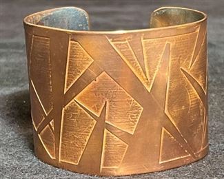 Cool Metal Work Cuff Bracelet