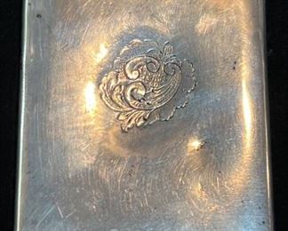 English Sterling Calling Card Case GYCo