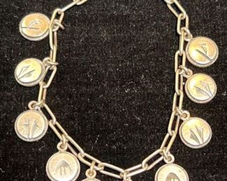 Hopi Dalangya Sterling Bracelet