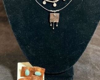 Necklaces, Rings, Earrings Buttons