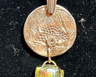 PAOLO ROMEO ITALIAN STERLING SILVER NECKLACE