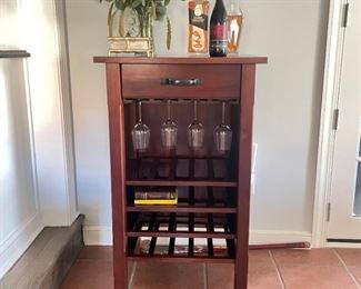 Crate & Barrel Wine Rack