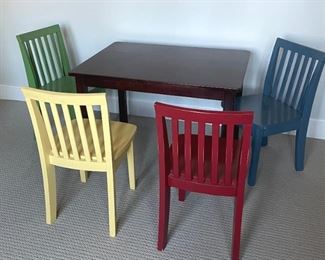 Pottery Barn Table and Chairs