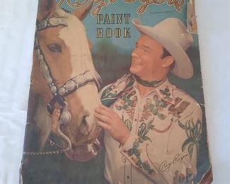 Roy Rogers coloring book