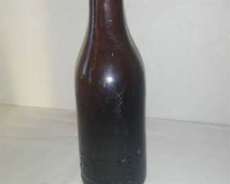 Amber straight sided Pepsi bottle