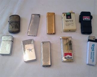 Assorted lighters