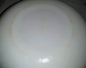 Bottom view of mixing bowl