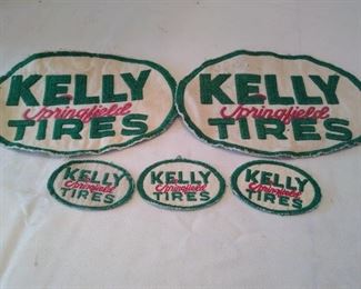 Early Kelly tires patches