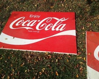 1970s Coca-Cola sign