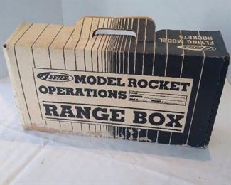 Tester range box - model rocket kit