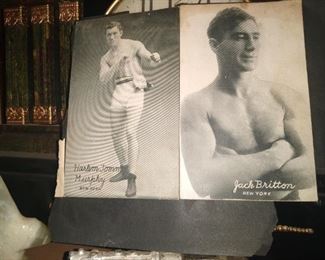 Very early boxing postcard