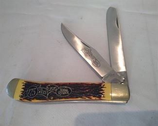 175 year anniversary Texas ranger oversize two blade knife