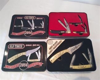 Old timers knife sets