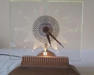 MCM lighted clock