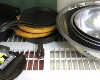 Cast Iron Cookware, Mixing Bowls