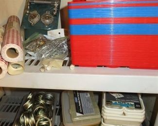 Plastic TV Trays, Shelf Liners, Storage/Utensil Holder