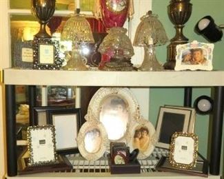 Picture Frames, Table Lamps