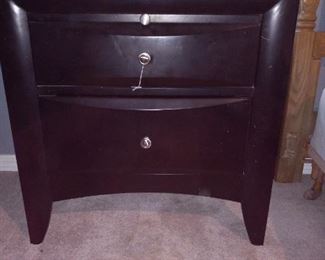 End Table with pull out writing desk