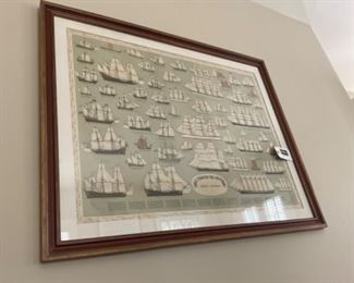 Measures 46” wide and 37 1/4” tall.