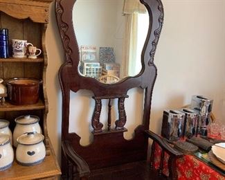 ANTIQUE HALL TREE