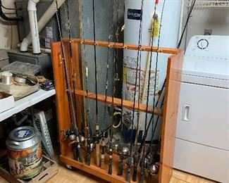 FISHING RODS & REELS
