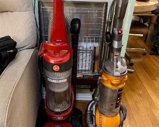 Hoover & Dyson vacuums