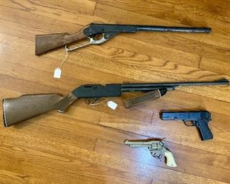 BB Guns, Air Rifles, Cap Guns