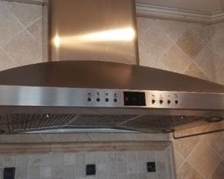 GE Monogram 36" range hood; removed and ready to go