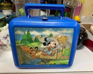 Mickey Mouse plastic lunch box