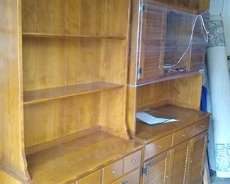 Ethan Allen Shelving and drawer set