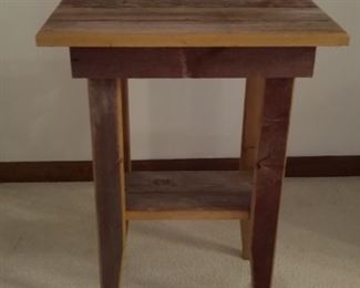 Rustic side table  