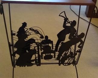 Magazine rack - Music design