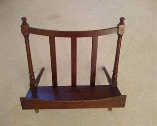 Antique magazine rack