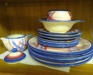 Dinnerware  - Red, White, Blue